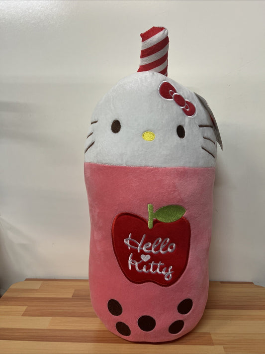 Hello Kitty & Friends Plush Boba Tea Sanrio 22" Inch  Official NWT Pink