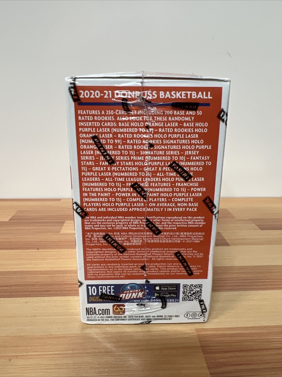 NBA newest Donruss blaster box sealed 2021