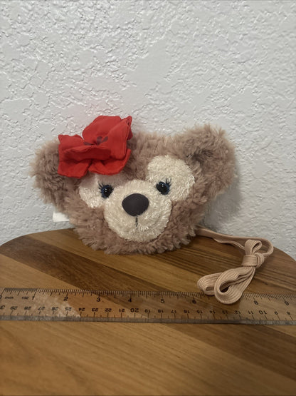 Disney Aulani Shellie May Plush Crossbody Shoulder Bag Coin Purse