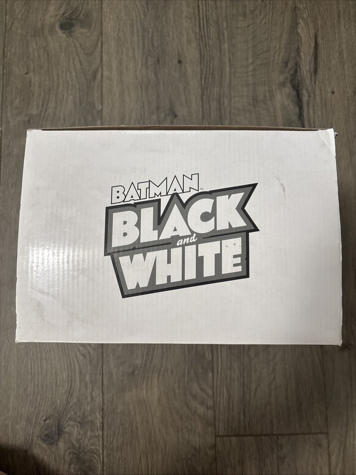 BATMAN BLACK & WHITE STATUE MICHAEL TURNER #2855/5200 LIMITED ED DC COLLECT 2014