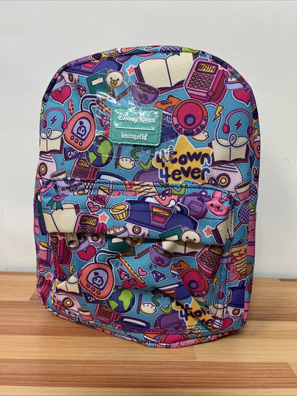 Disney Parks Loungefly Pixar Turning Red Panda Mei Mini Backpack NEW WITH TAGS