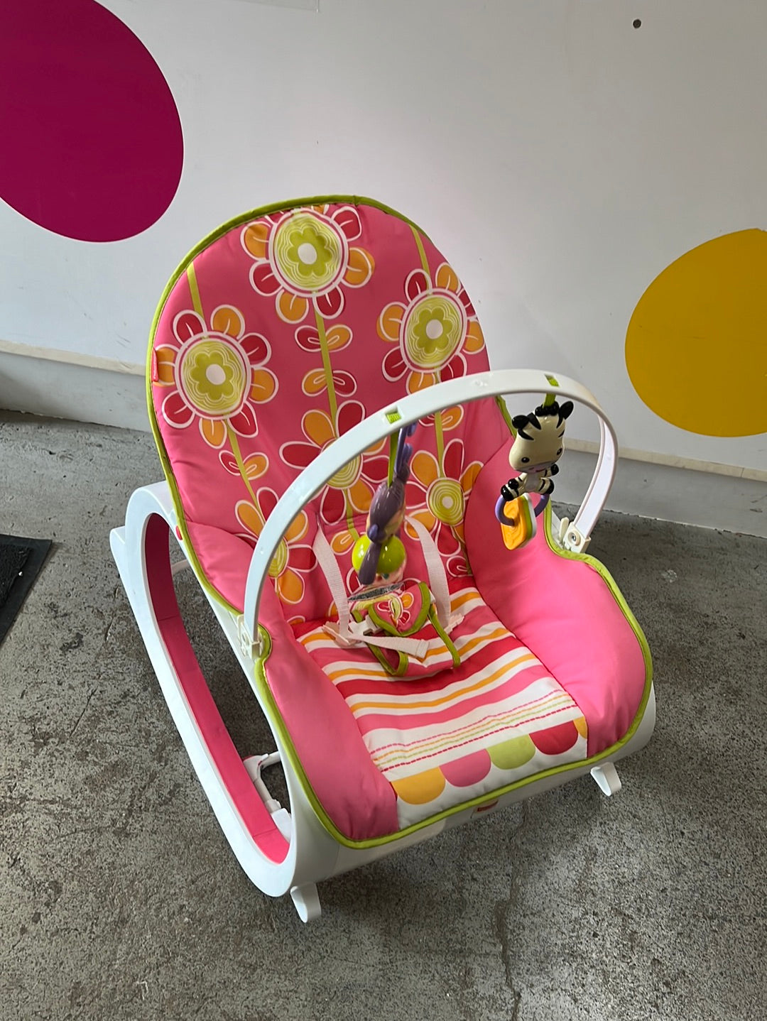 Fisher Price Infant to Toddler Rocker, Flowers