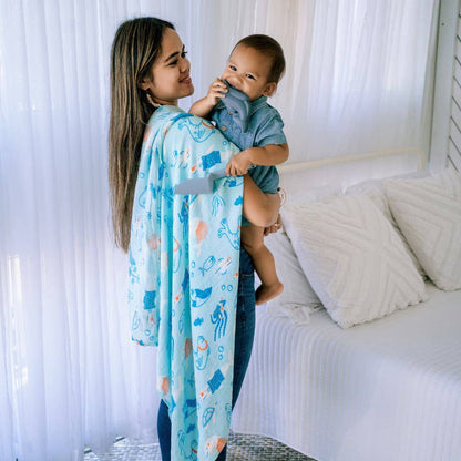 Reef Rascals Muslin Swaddle