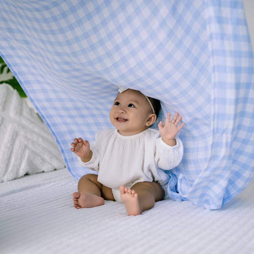 Polū Palaka Muslin Swaddle Blanket