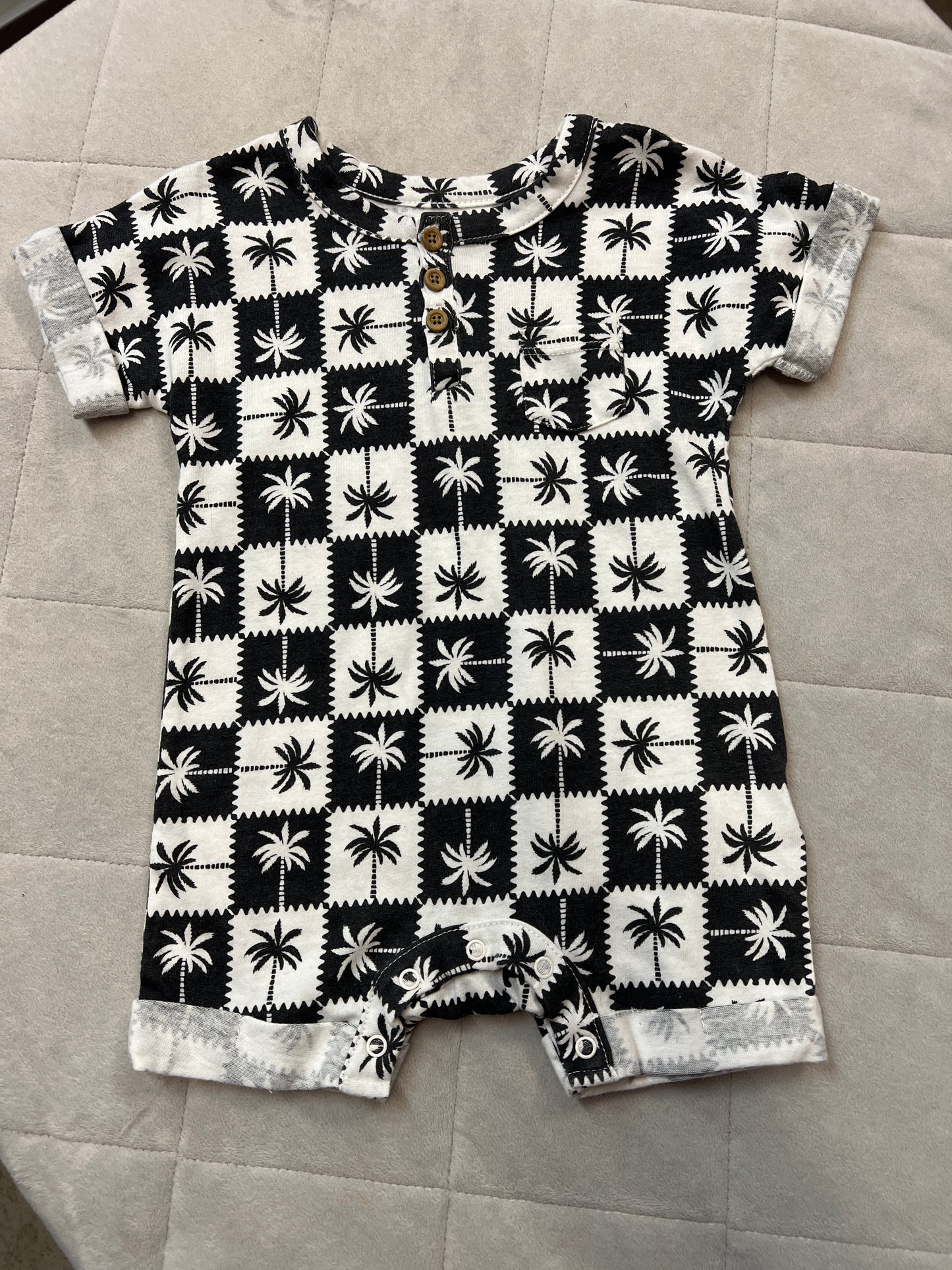 Grayson Mini Romper, Size 3-6M