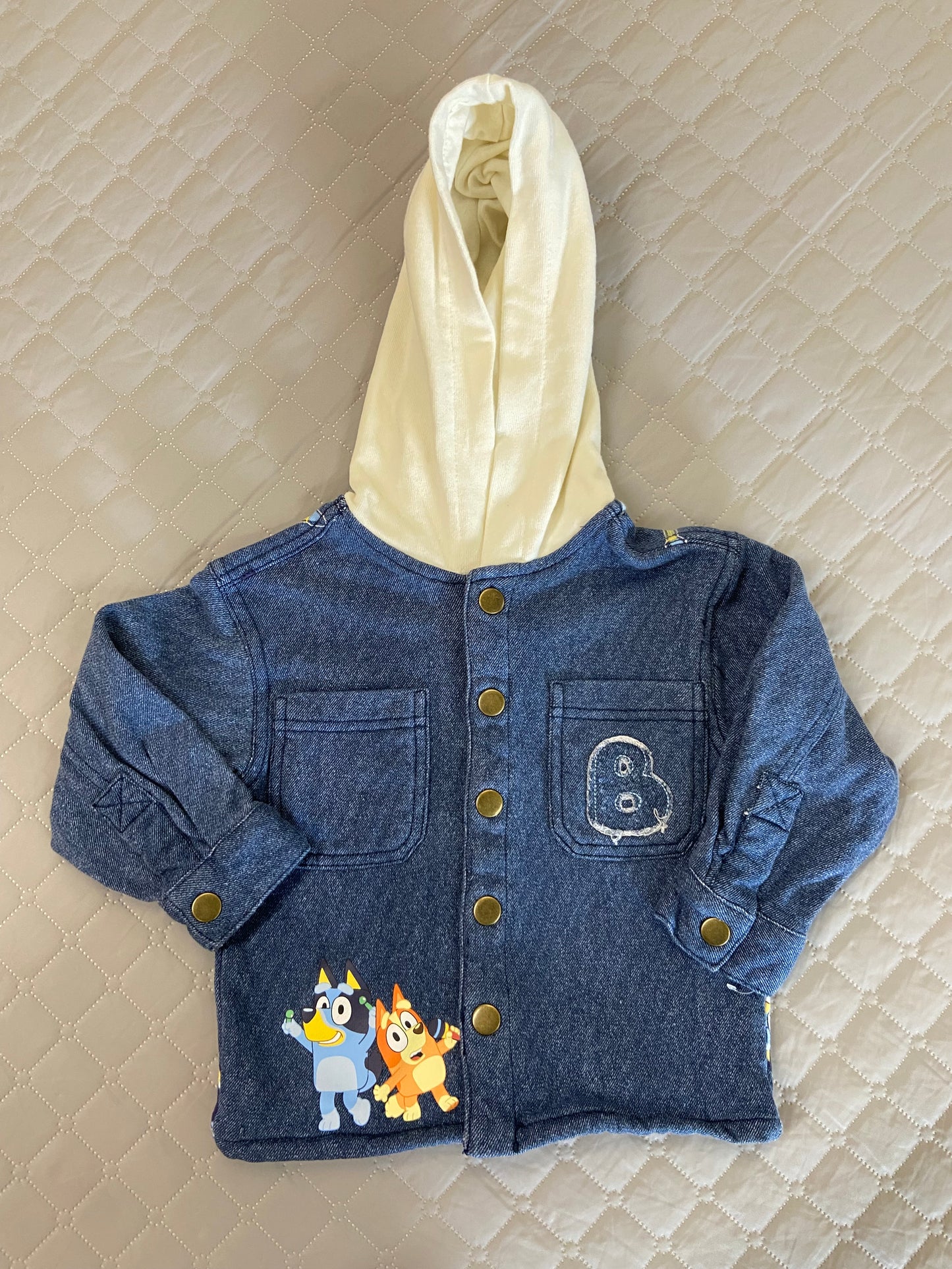 Bluey Denim Jacket, 2t