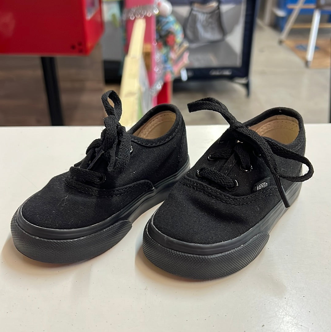 Vans Shoes Black, Size 4.5c