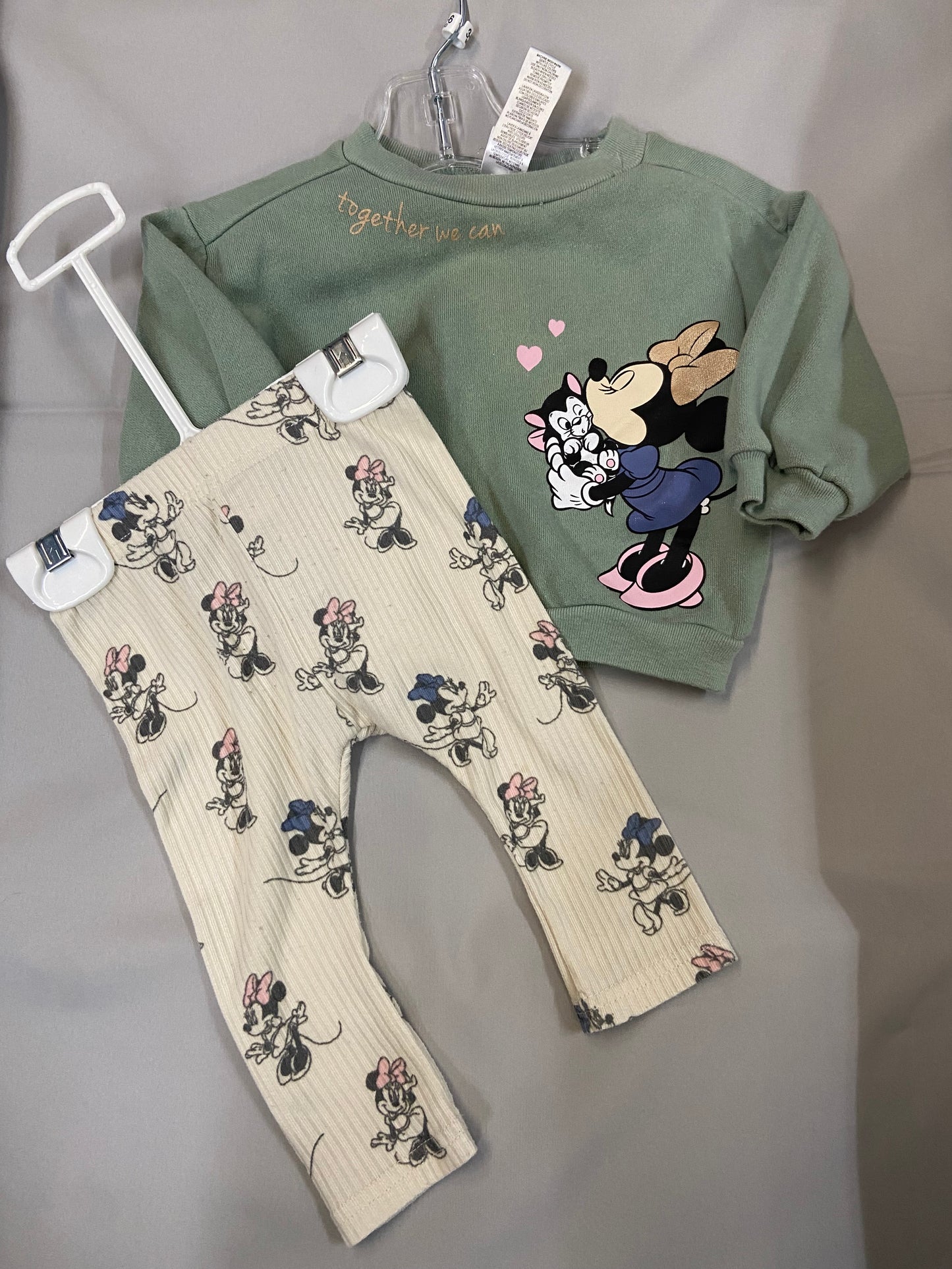 Disney Baby 2 Piece Set, 3-6M