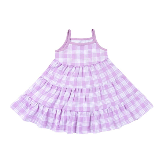 Poni Palaka Bamboo Ruffle Tier Dress: 5/6