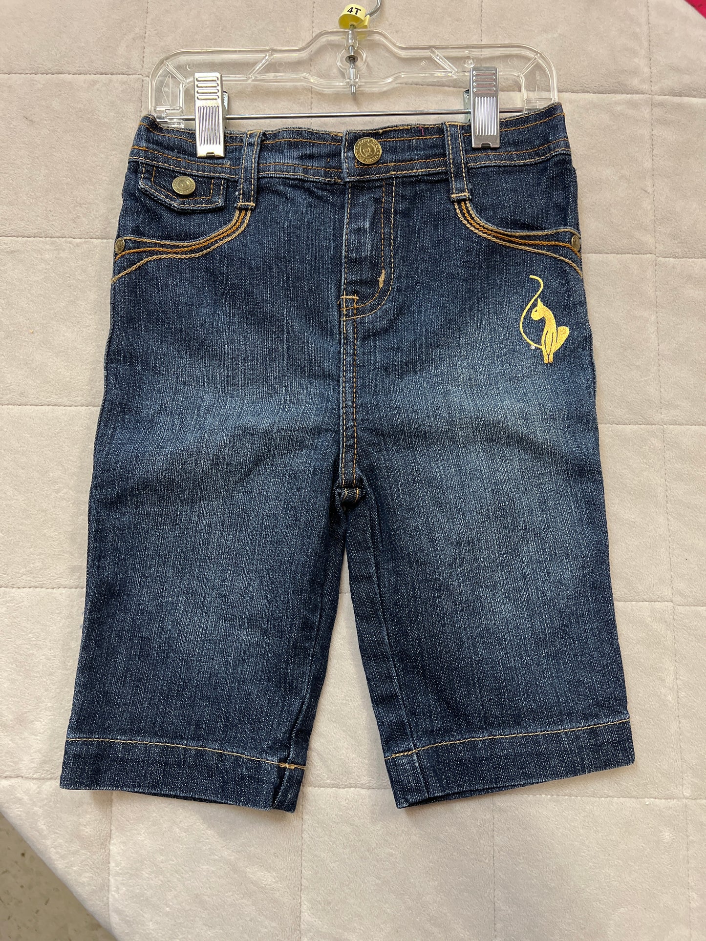 Baby Phat Denim Capris, Size 4T
