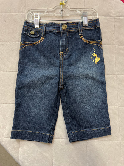 Baby Phat Denim Capris, Size 4T