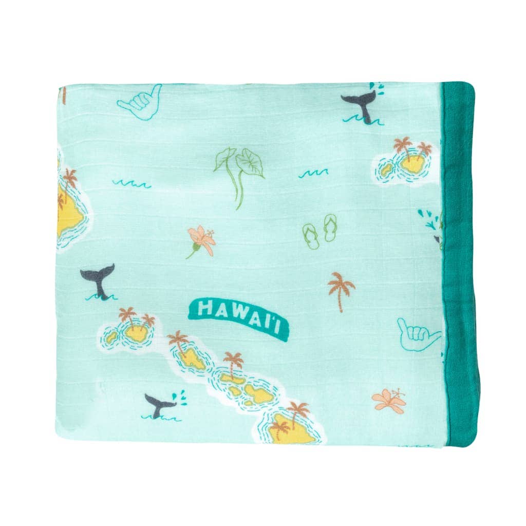 Kuʻu Home O Hawaiʻi Baby Bamboo Quilt
