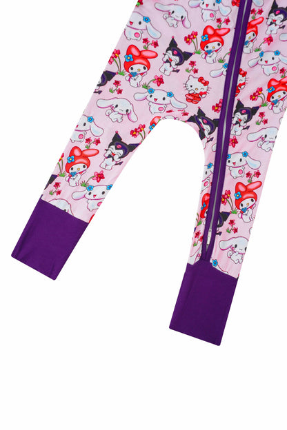 75% Off  PoshTOT Sanrio My Melody Bamboo Baby Convertible Zippy Romper: 18-24M