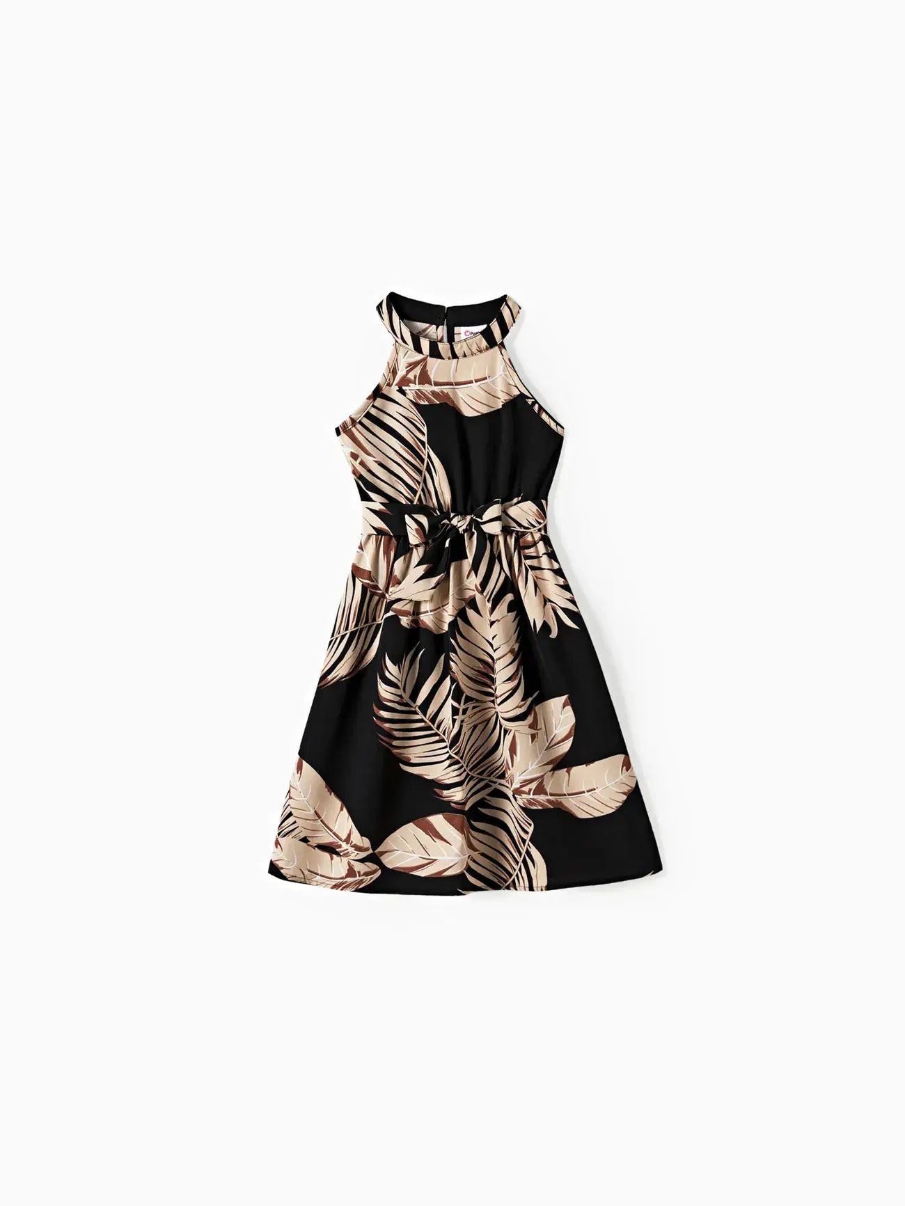 Halter Dresses: Black 4-5 Years