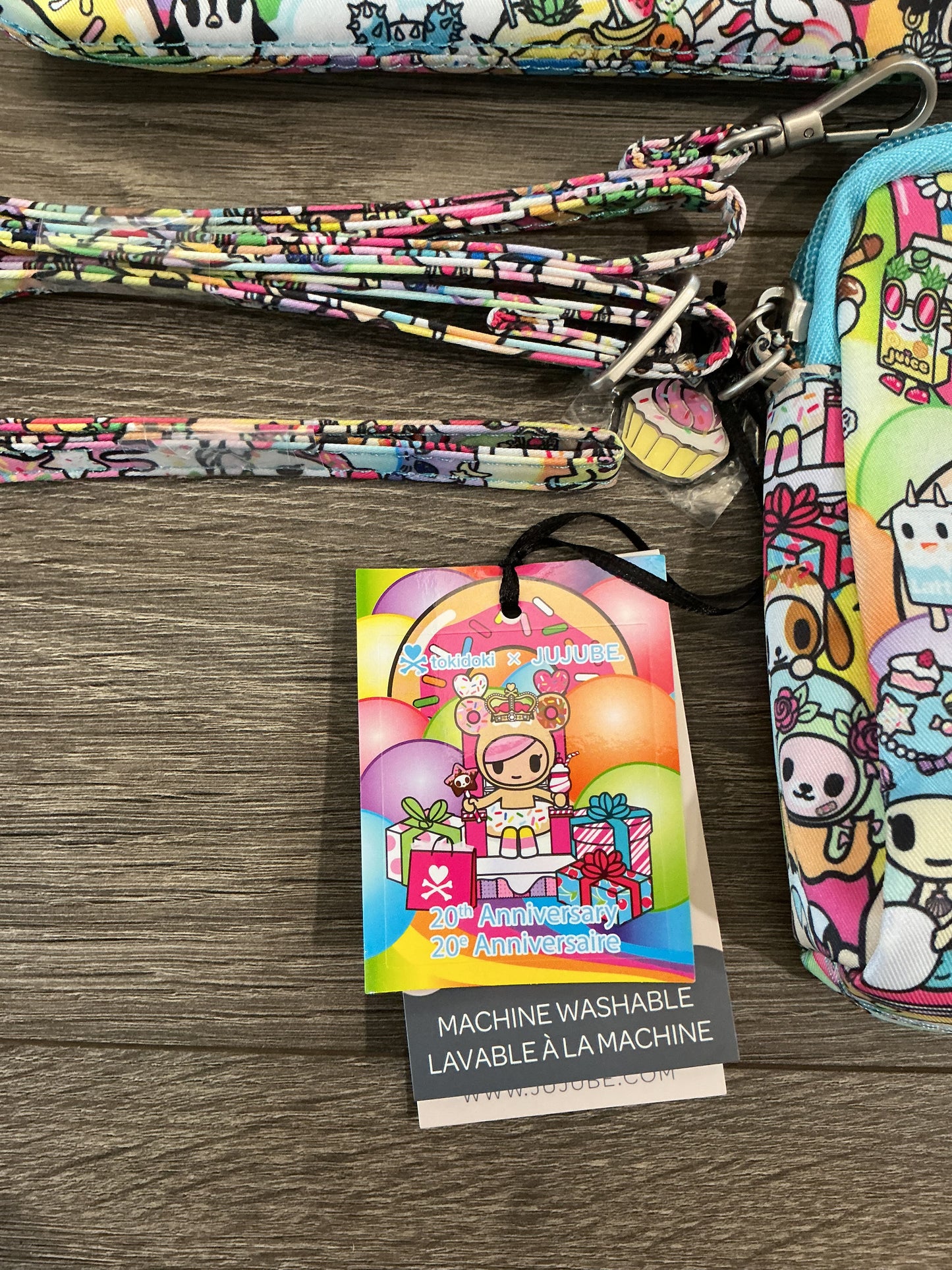 Jujube x Tokidoki Toki 20th Anniversary Collection Be Set 3 Piece Pouch Set