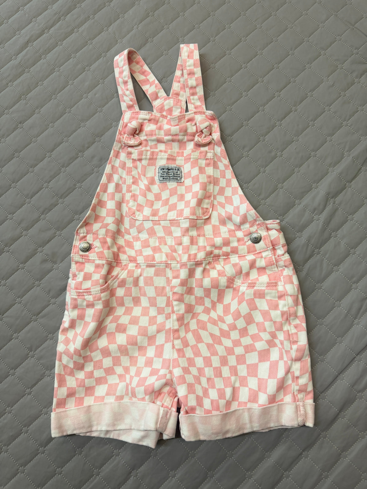 Levis Checkered Overalls, 6