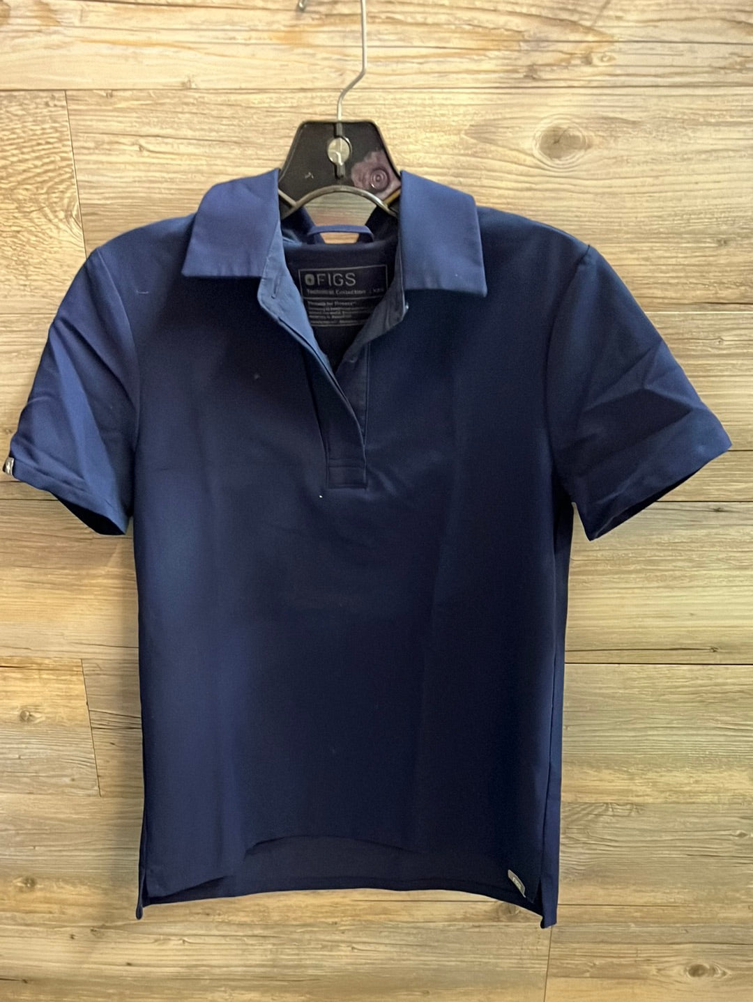 Figs Technical Collection Blue Shirt, Size XXS