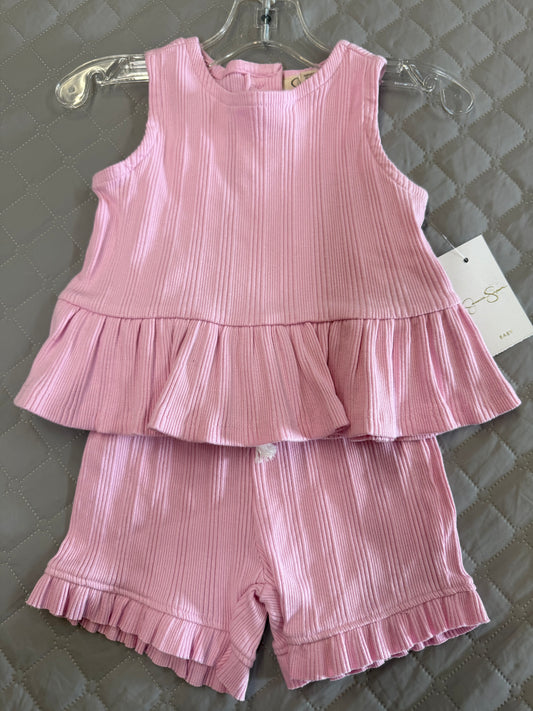New 2pc Pink Outfit, 6-9m