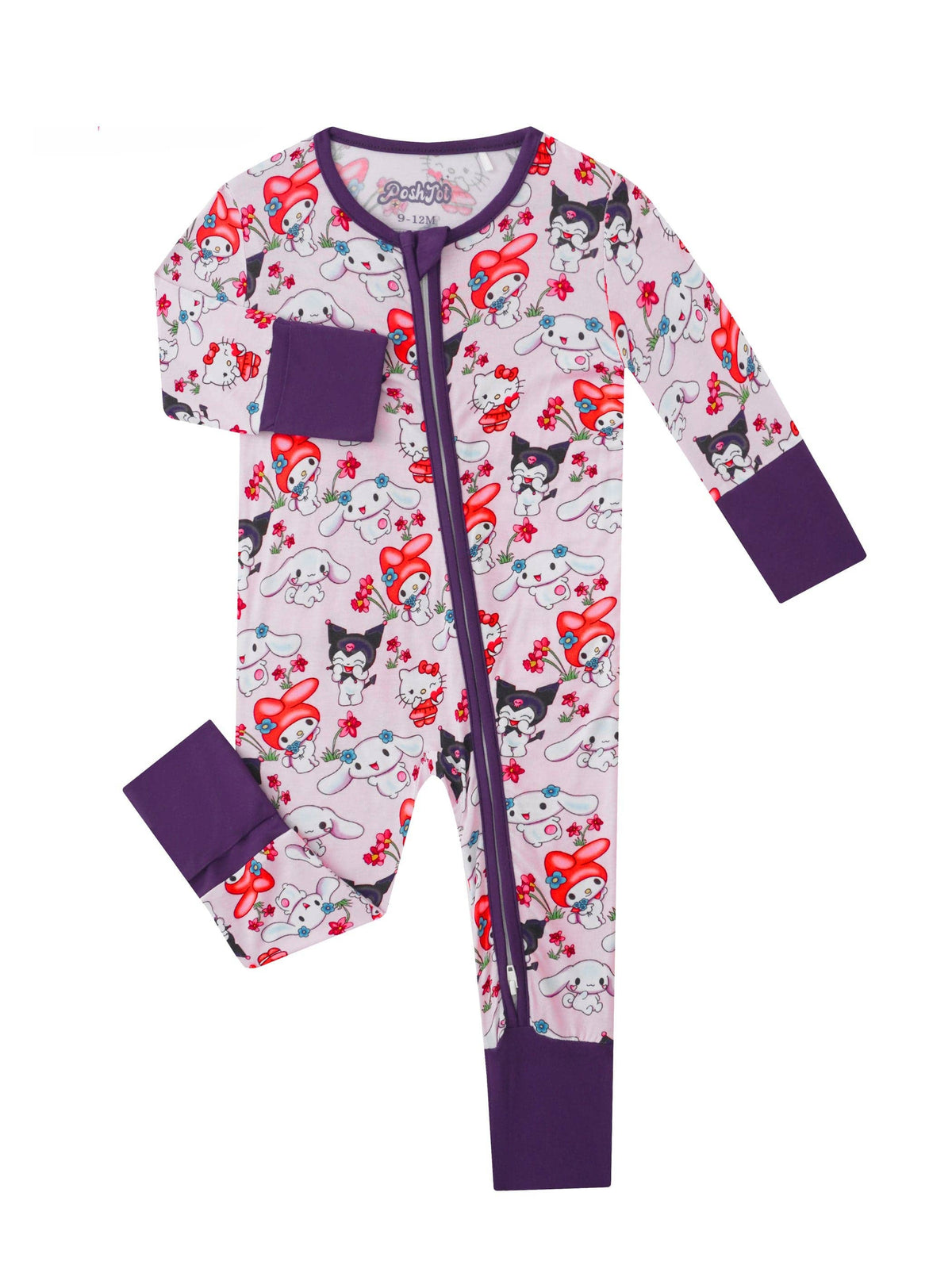 75% Off  PoshTOT Sanrio My Melody Bamboo Baby Convertible Zippy Romper: 18-24M