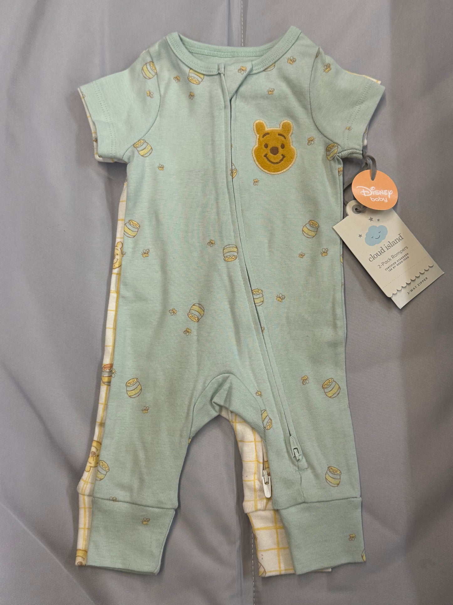 New 2pc Pooh Outfits, Newborn