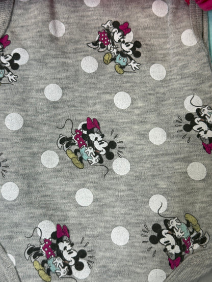 New Minnie Mouse 3pc, 0-3m