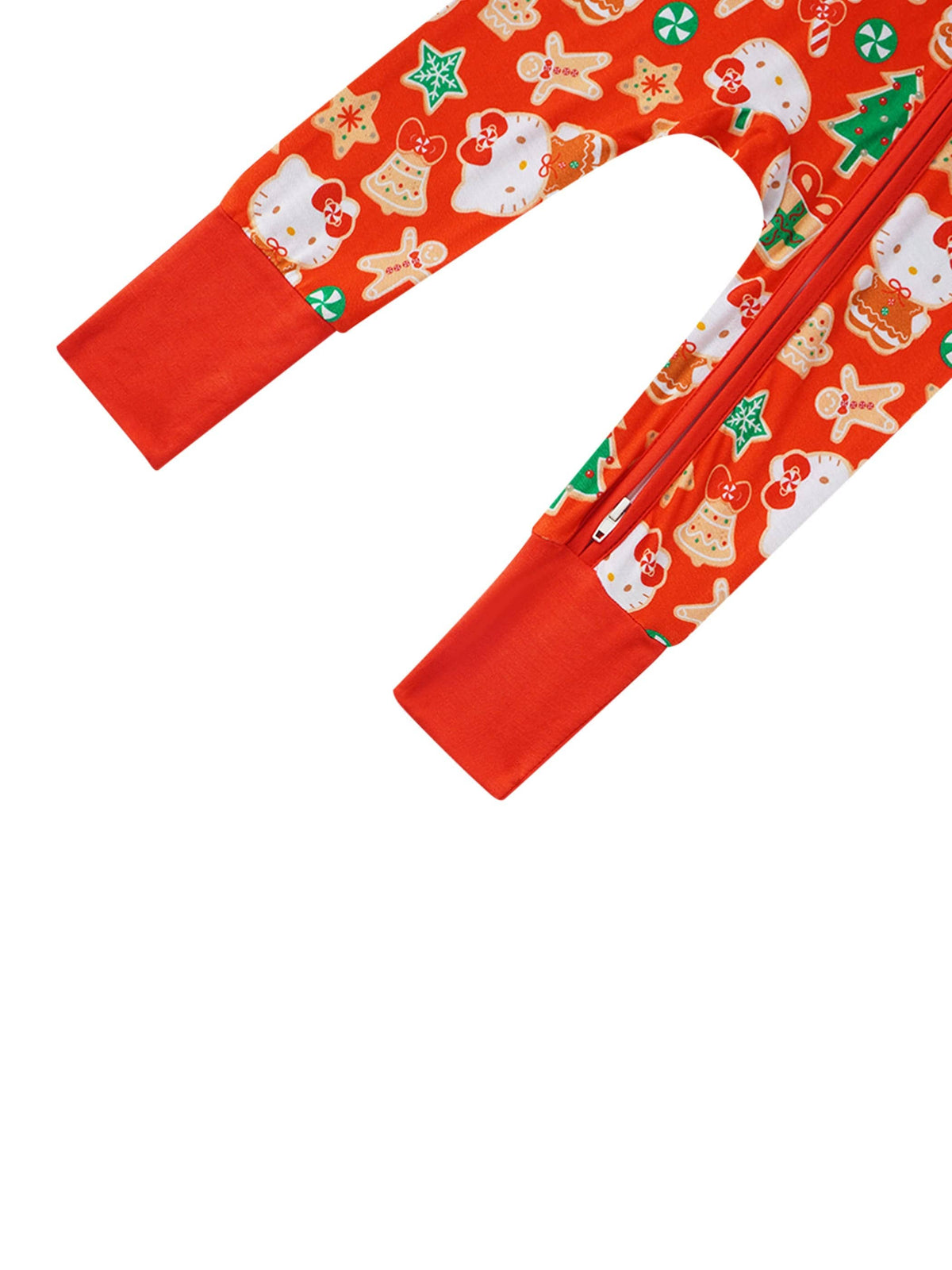 PoshTOT Sanrio Hello Kitty Christmas Bamboo Baby Convertible Zippy Romper: 12-18M