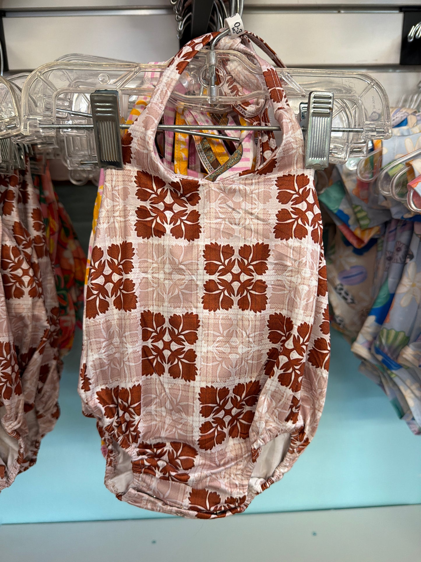 Quilt Halter Romper