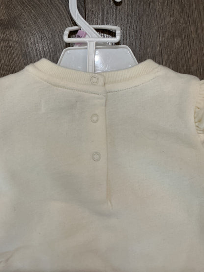 POLO RALPH LAUREN Baby Girl Fleece Polo Bear Sweatshirt & Pant Set, 6M NWT