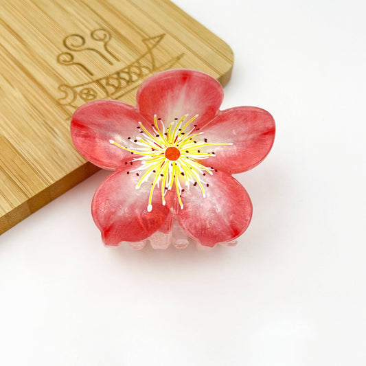 Sakura Claw Clip: Pink
