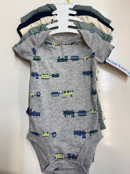 New Carter’s 5pc Bodysuit Set, 3m