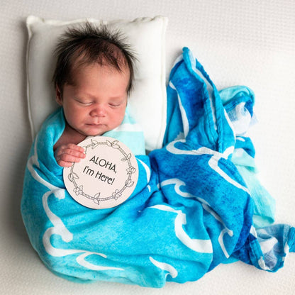 Nalu Muslin Baby Swaddle Blanket