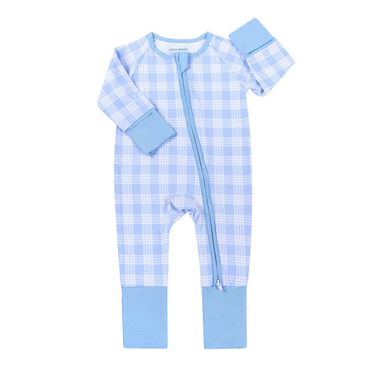 Polū Palaka Bamboo Coverall: 9-12M
