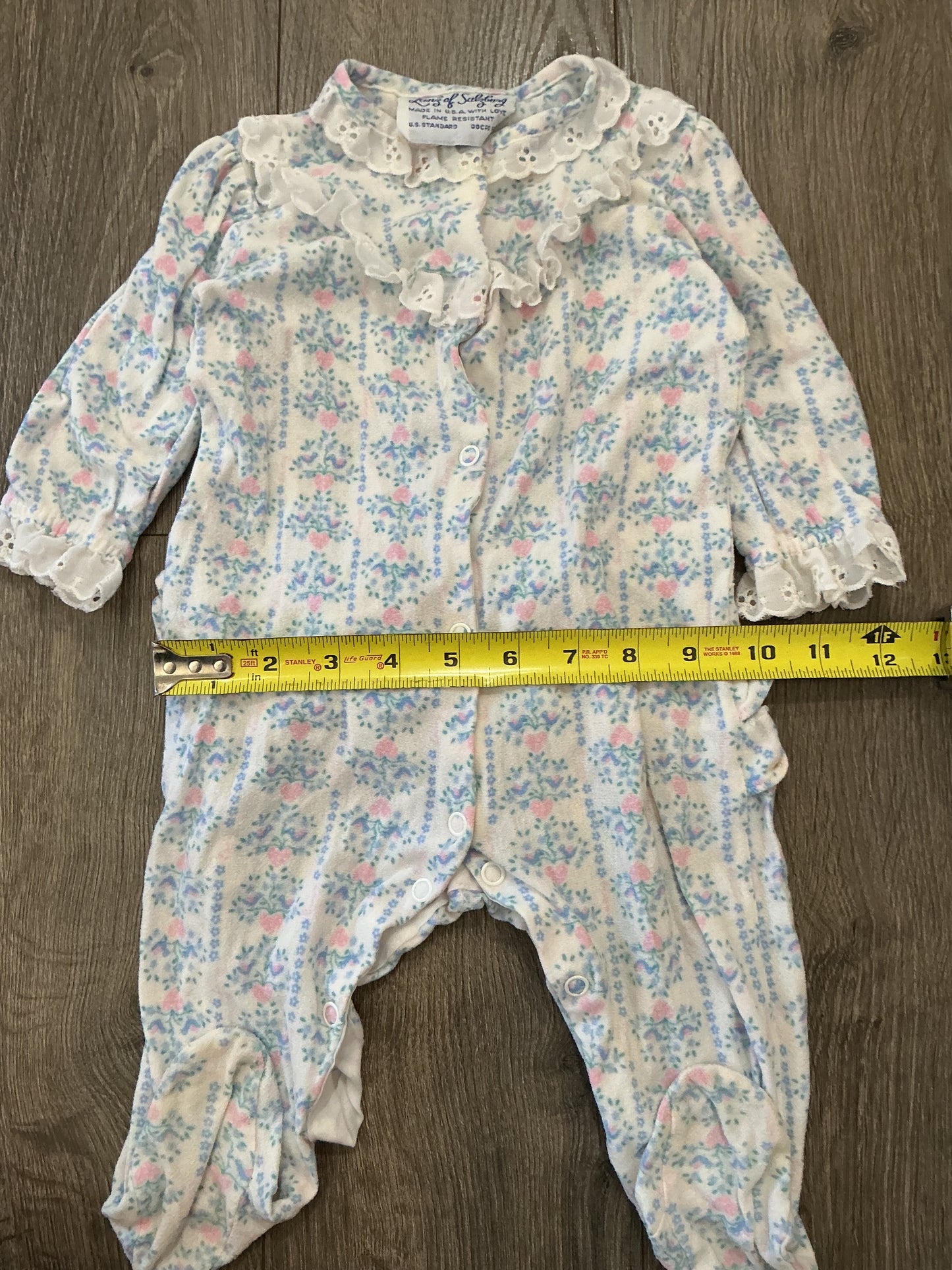 Vintage one-piece Ruth Scharf XL Made USA Rare romper