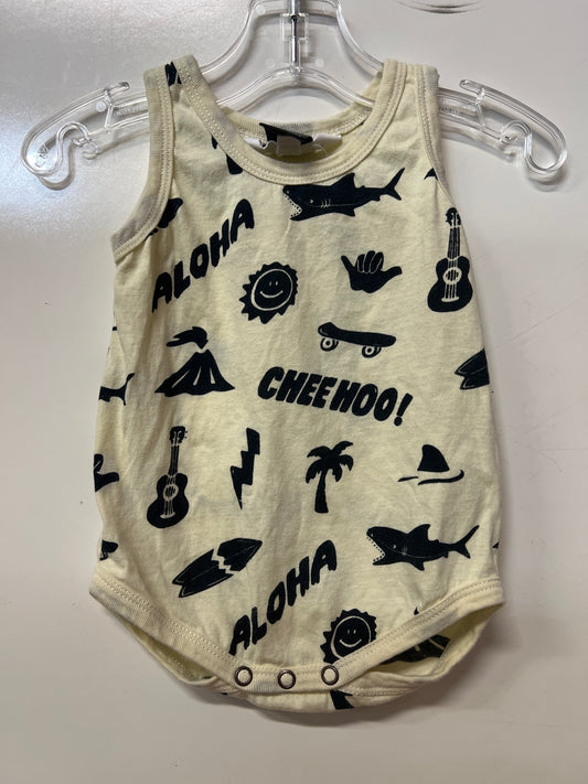 Little Chiefs of Hawaii Romper, Size 3-6M