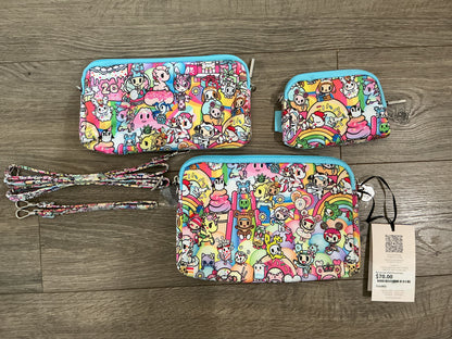 Jujube x Tokidoki Toki 20th Anniversary Collection Be Set 3 Piece Pouch Set