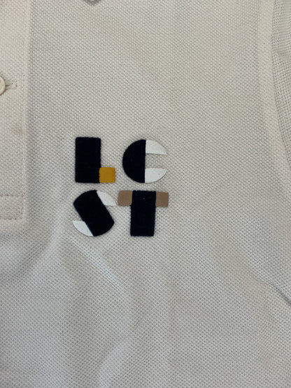 Boy’s Lacoste Regular Fit Polo Short White Size 4 years old