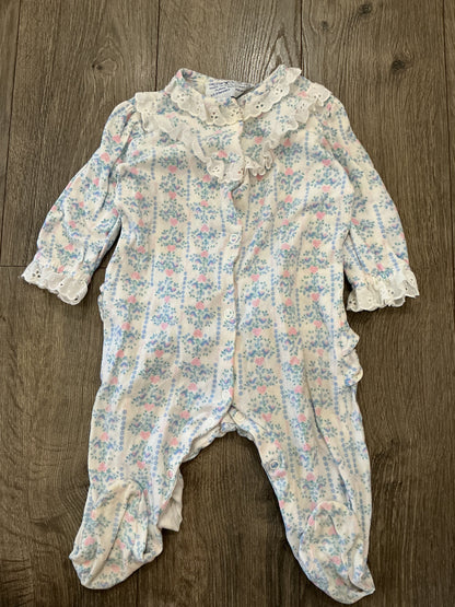 Vintage one-piece Ruth Scharf XL Made USA Rare romper