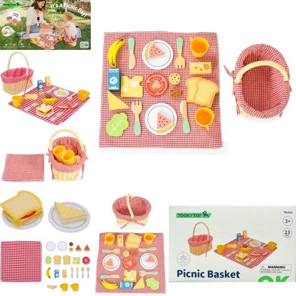 TookyToy - #TK454 - The Picnic Basket Set - High End Premium