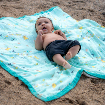 Kuʻu Home O Hawaiʻi Baby Bamboo Quilt