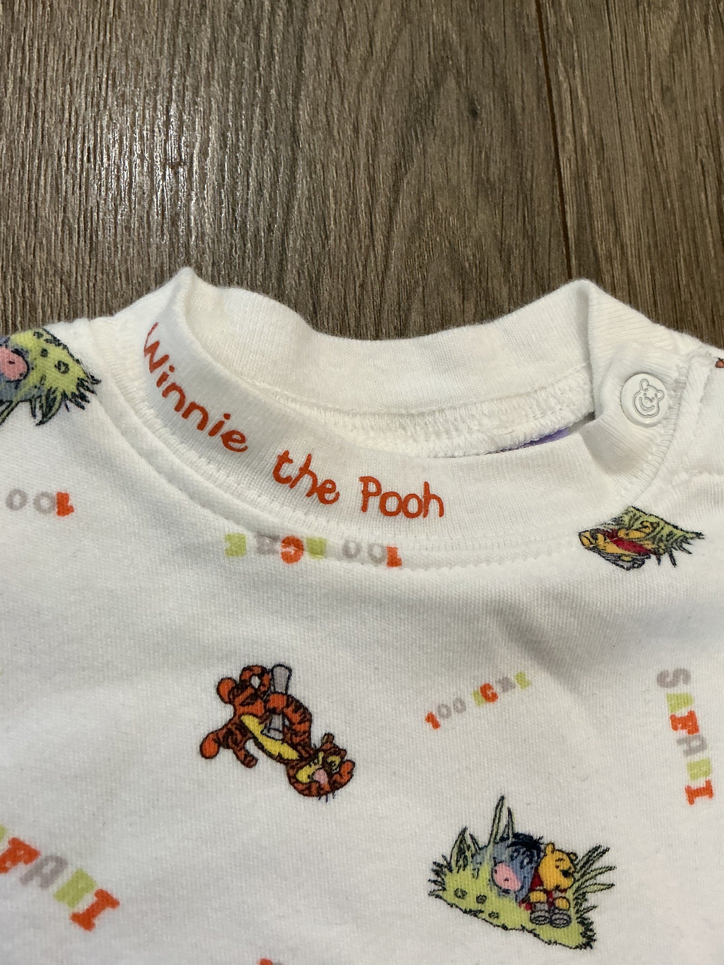 Baby Boy Clothes Disney Winnie The Pooh Size 3-6 Month Pooh Bodysuit