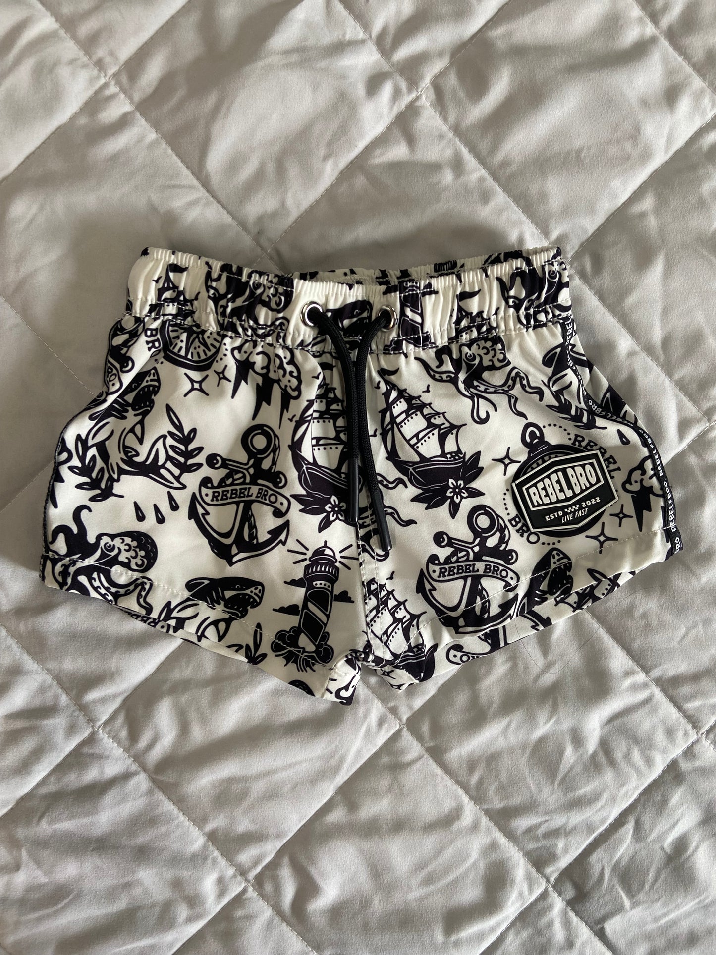 Rebel Bro Shorts 6-12m
