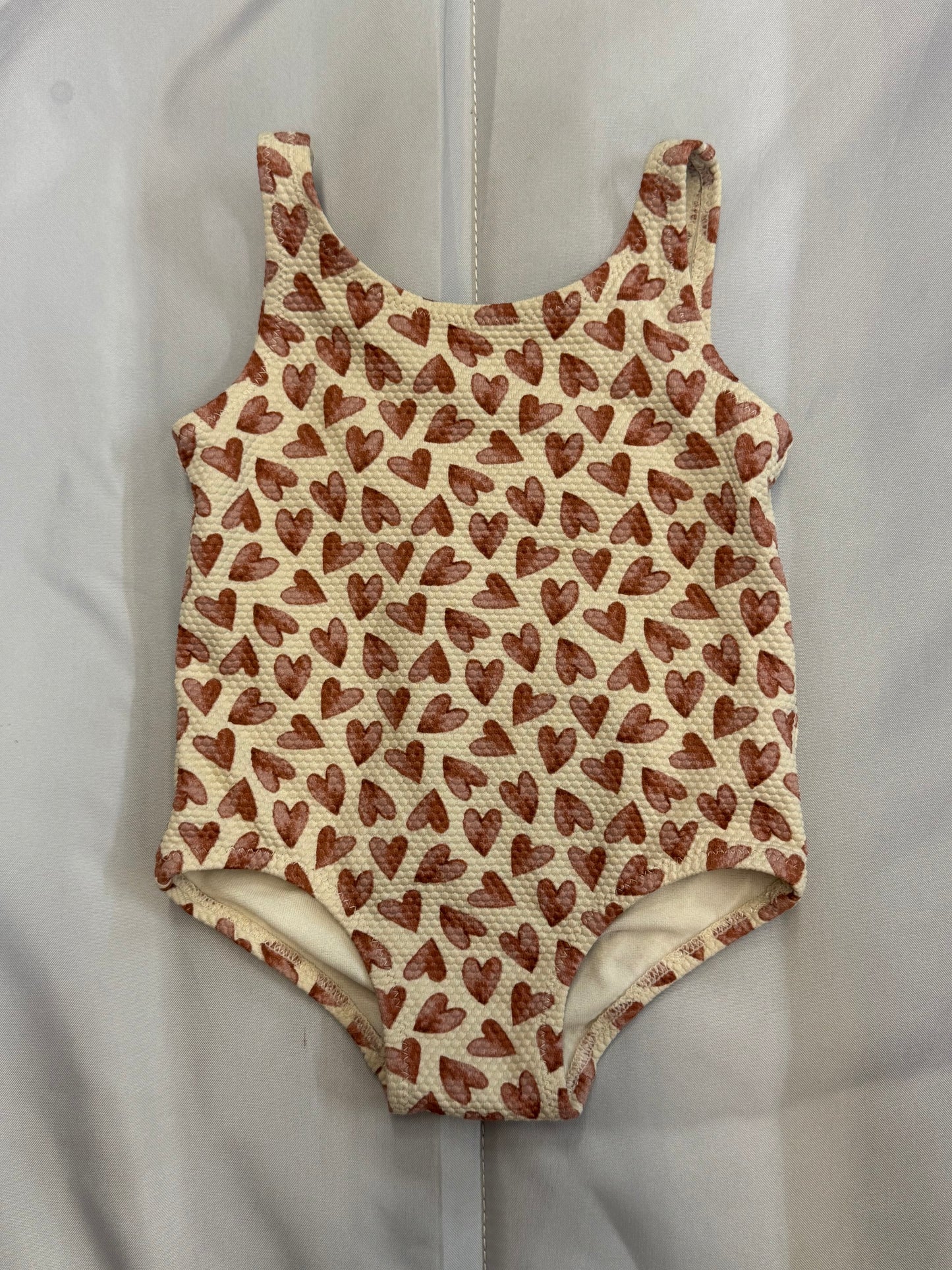 H&M Heart Swimsuit, 6m