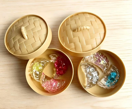 Dumpling 3pc Pot Sticker Squishy