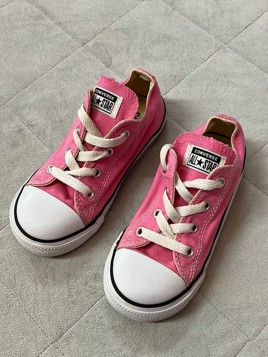 Converse Pink Shoes, Size 10