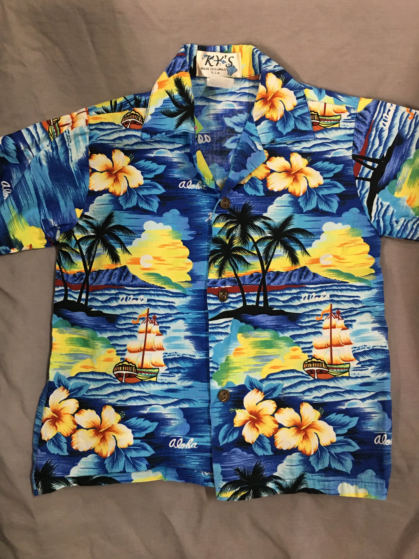 Aloha Collared Shirt, 3T