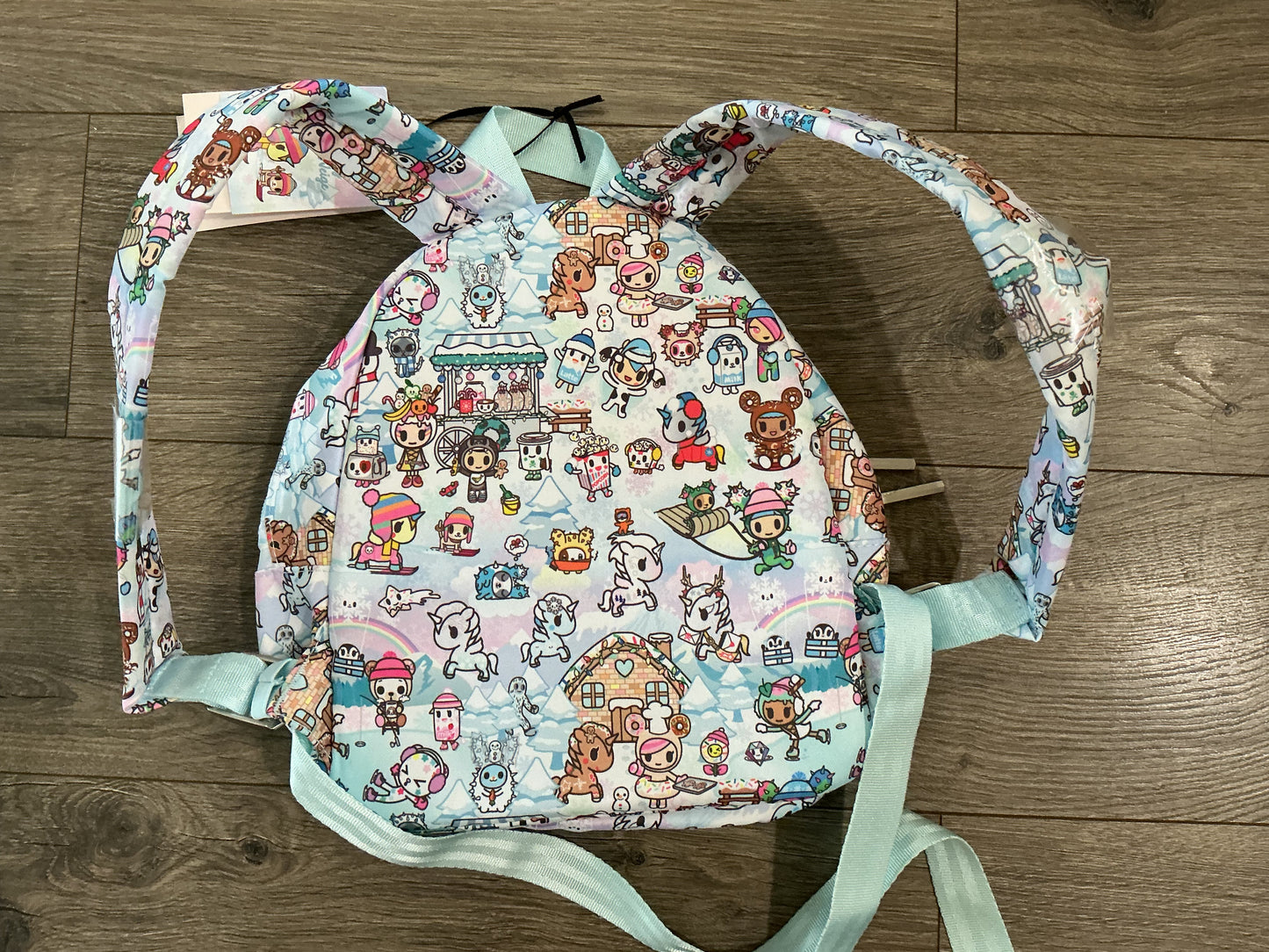 Tokidoki Snow Day Everyday Mini Small Diaper Bag Backpack — Ice Blue