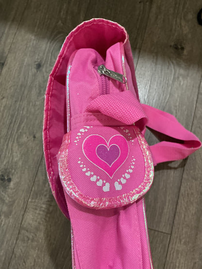 Disney Girl's Princess Pink Messenger Bag purple, vintage crossbody shoulder￼￼