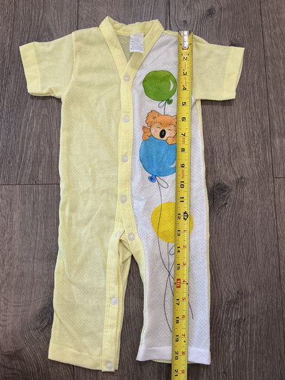 Vintage 90s Mr majesty koala bear jumper / romper / one piece baby outfit 18m