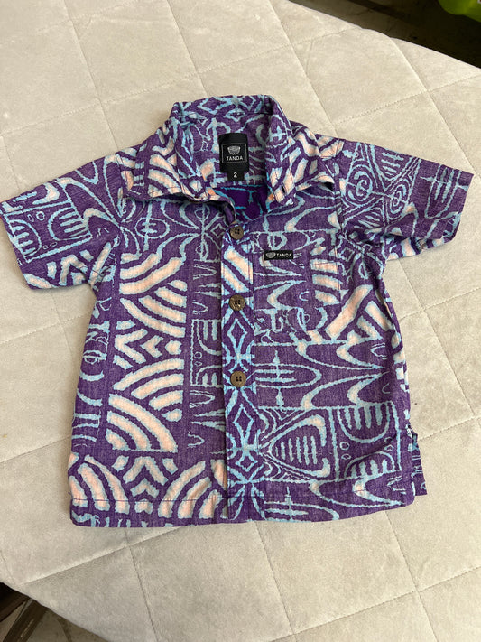 Tanoa Shirt, Size 2T