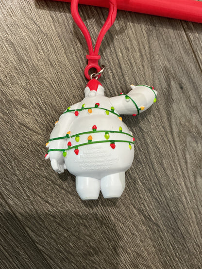 Disneyland 2025 Holiday Baymax Straw Disney Big Hero 6 Christmas Lights
